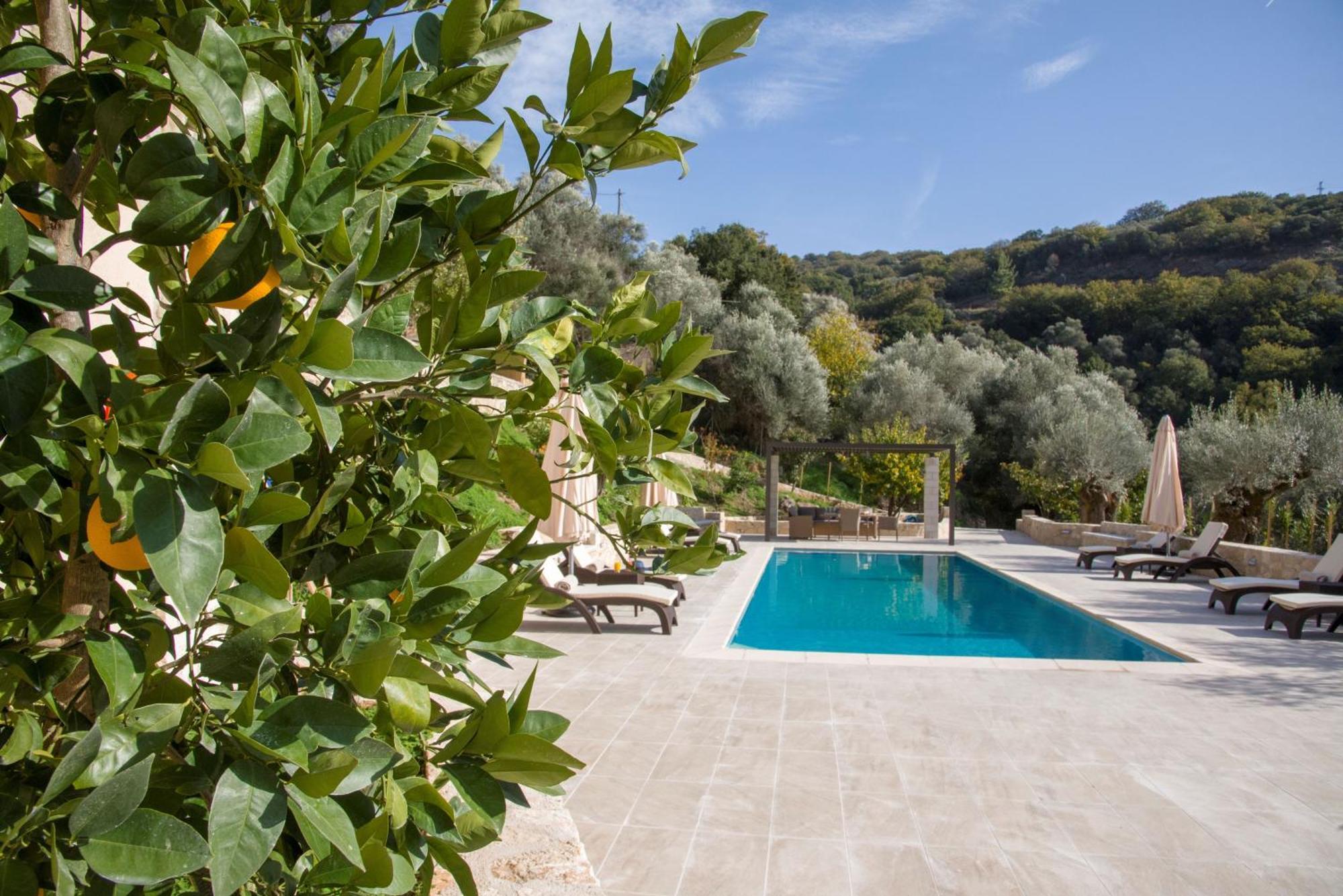 Serenity River Villa Palaiochora Exterior photo